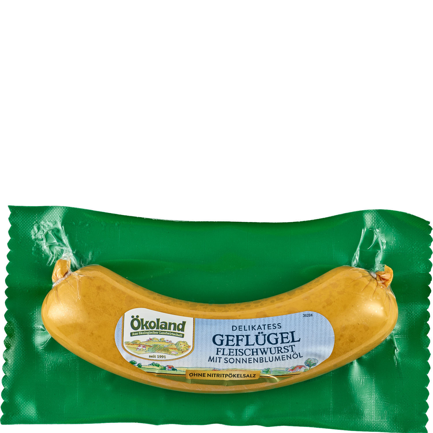 Geflügel-Fleischwurst mit Sonnenblumenöl in Delikatess-Qualität