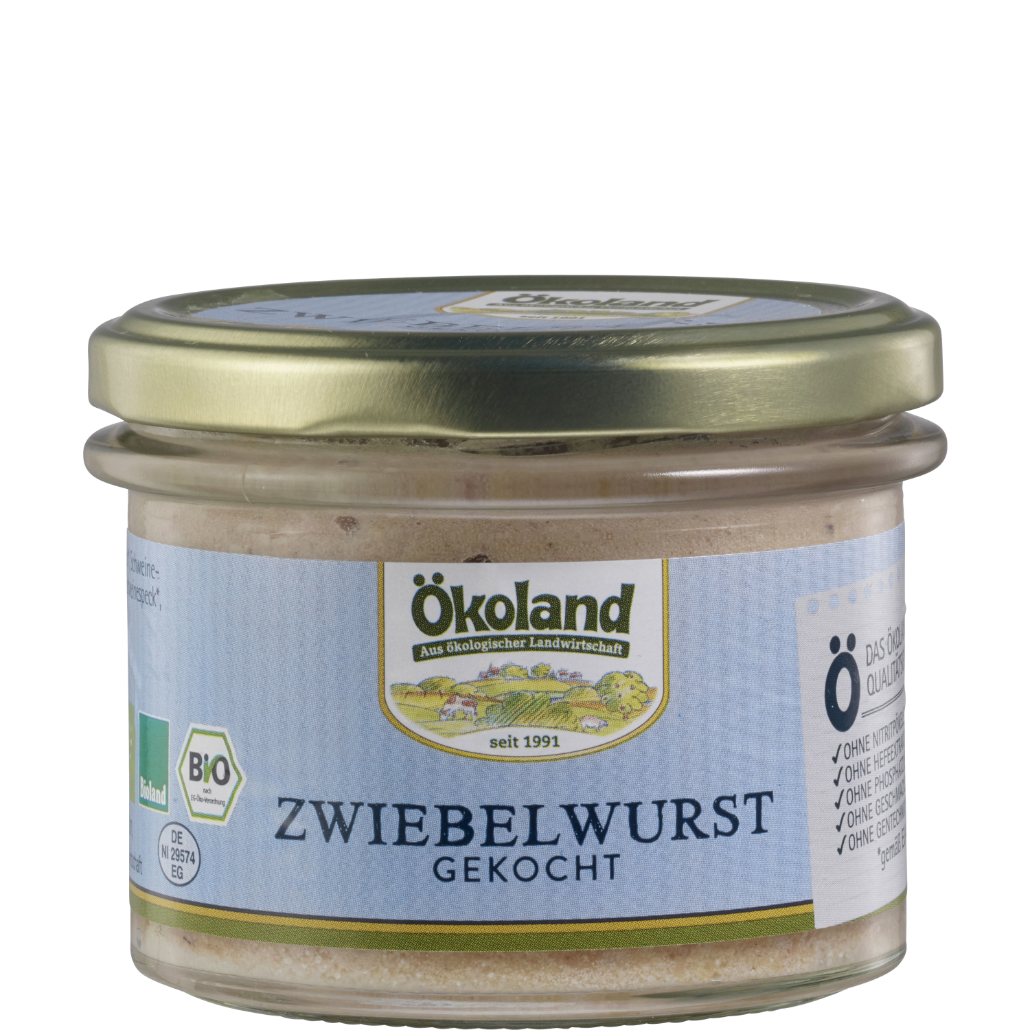 Zwiebelwurst gekocht in Gourmet-Qualität