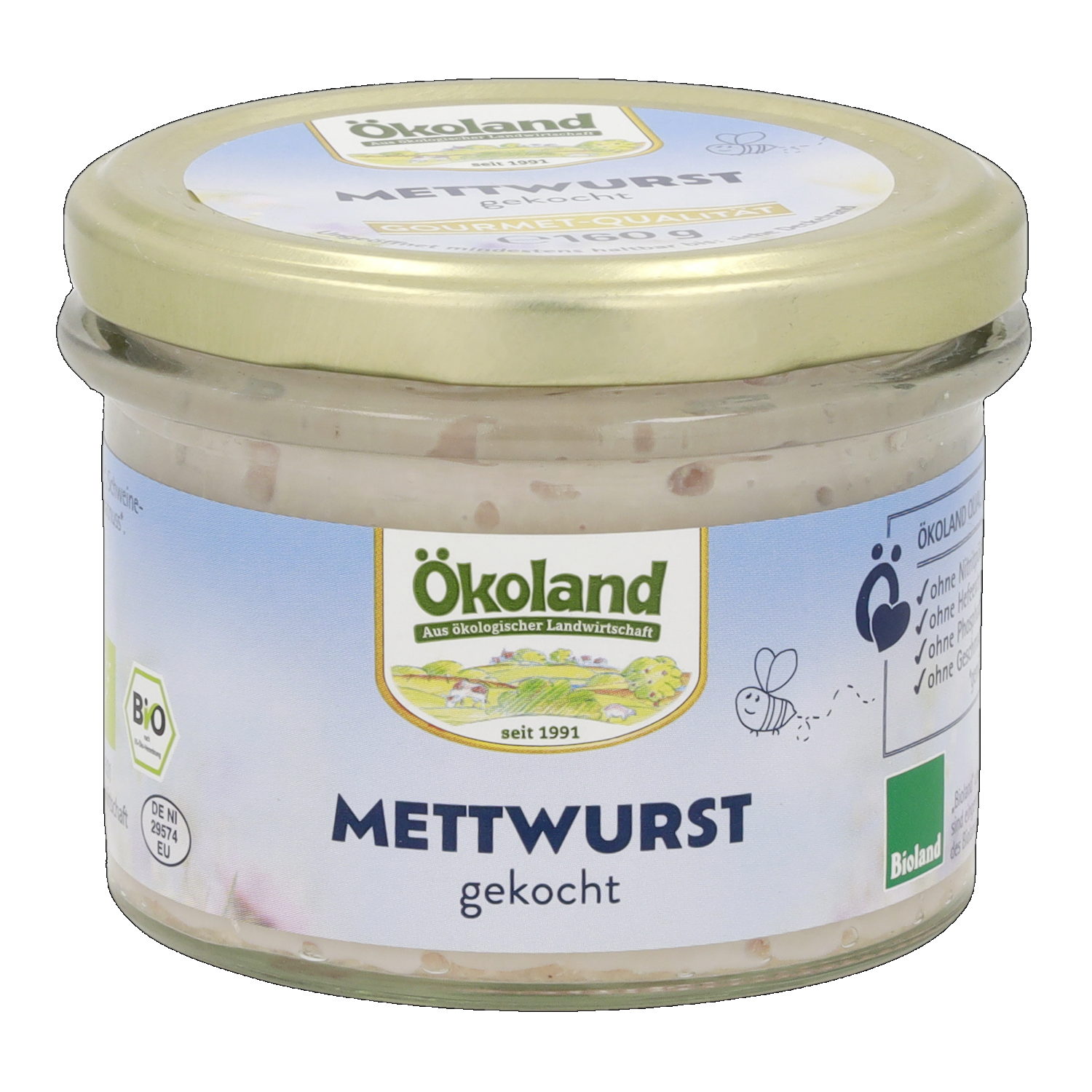 Mettwurst gekocht in Gourmet-Qualität