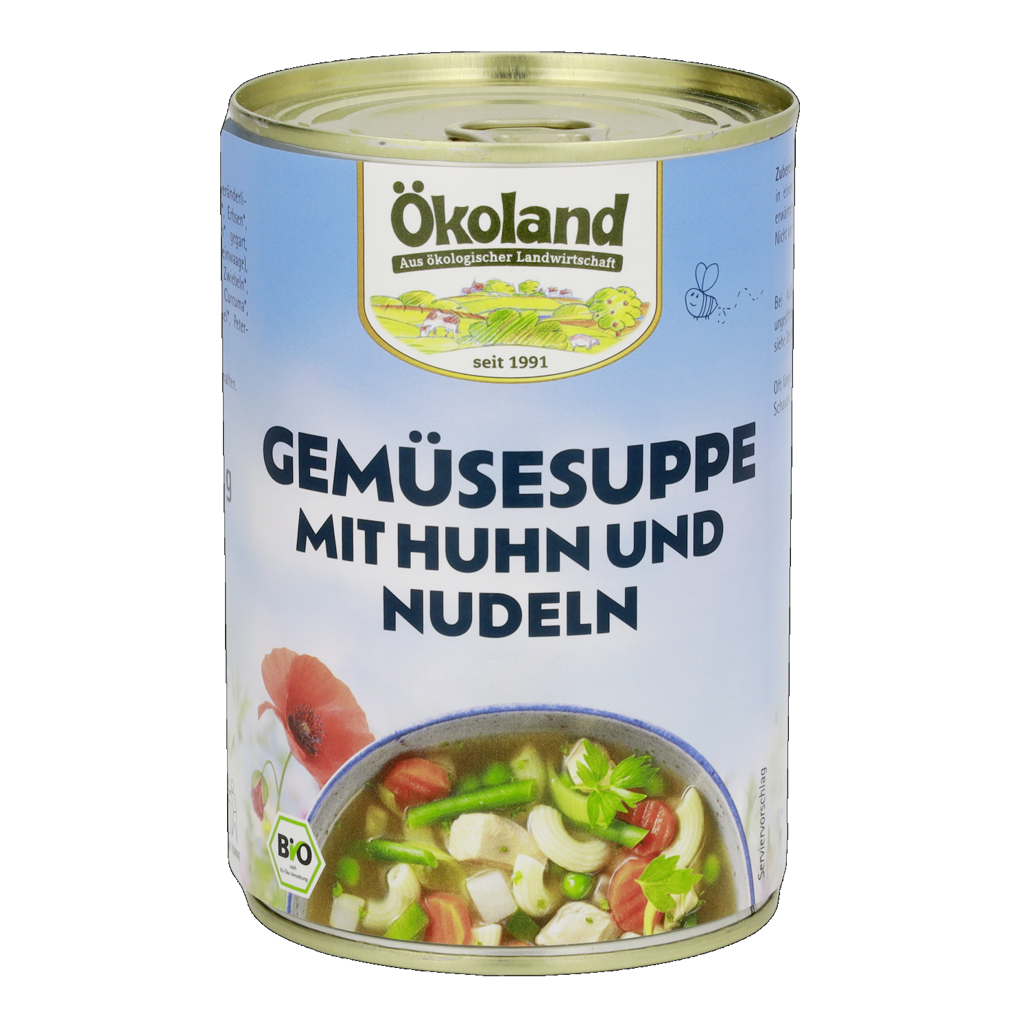 Gemüsesuppe mit Huhn