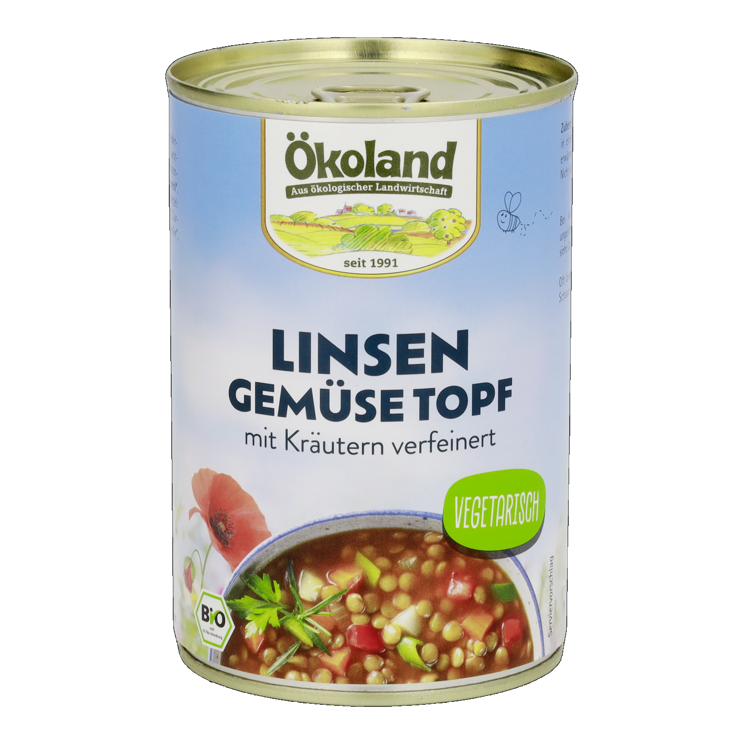 Linsen-Gemüse-Topf, vegetarisch