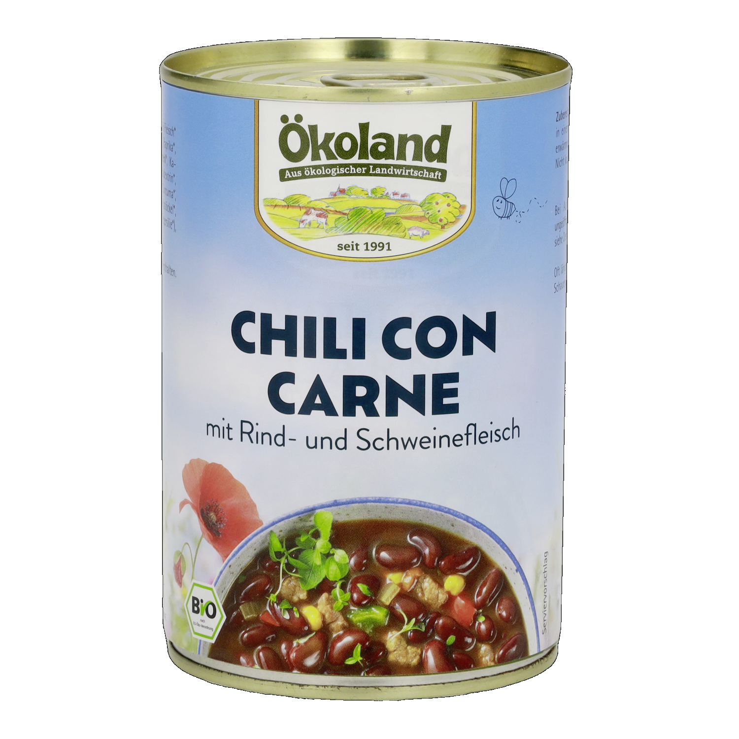 Chili con Carne mit Rind- und Schweinefleisch