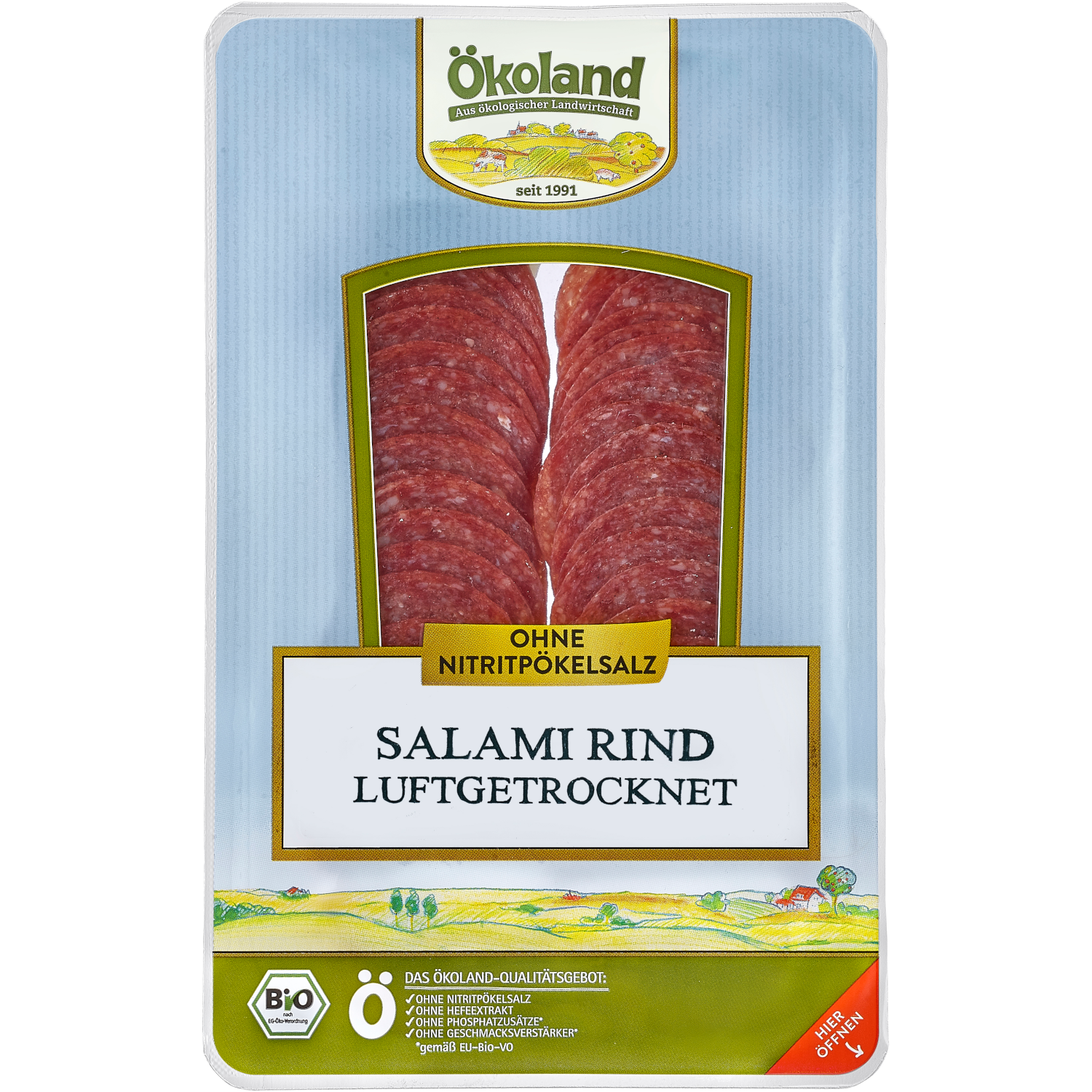 Salami Rind luftgetrocknet, edelschimmlgereift
