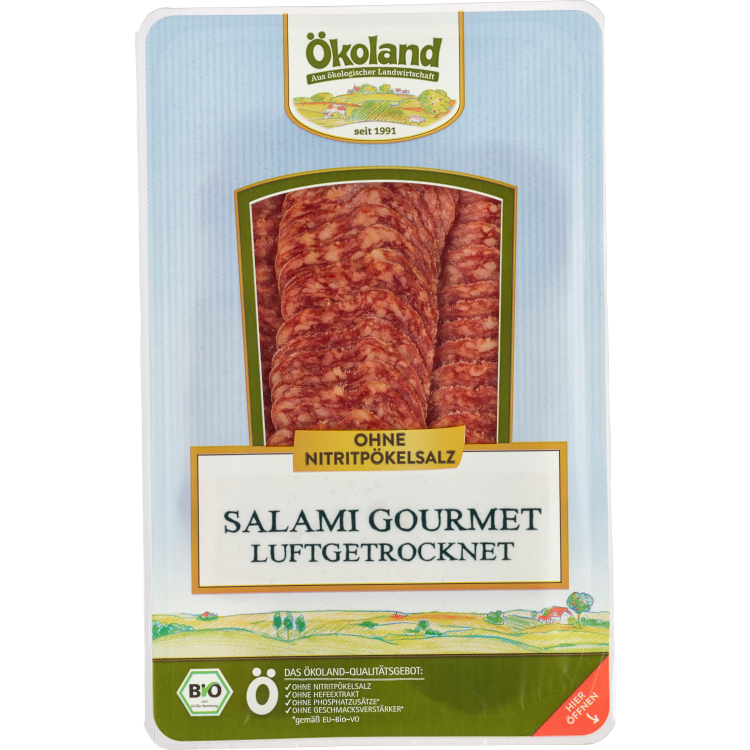 Salami Gourmet luftgetrocknet, edelschimmelgereift