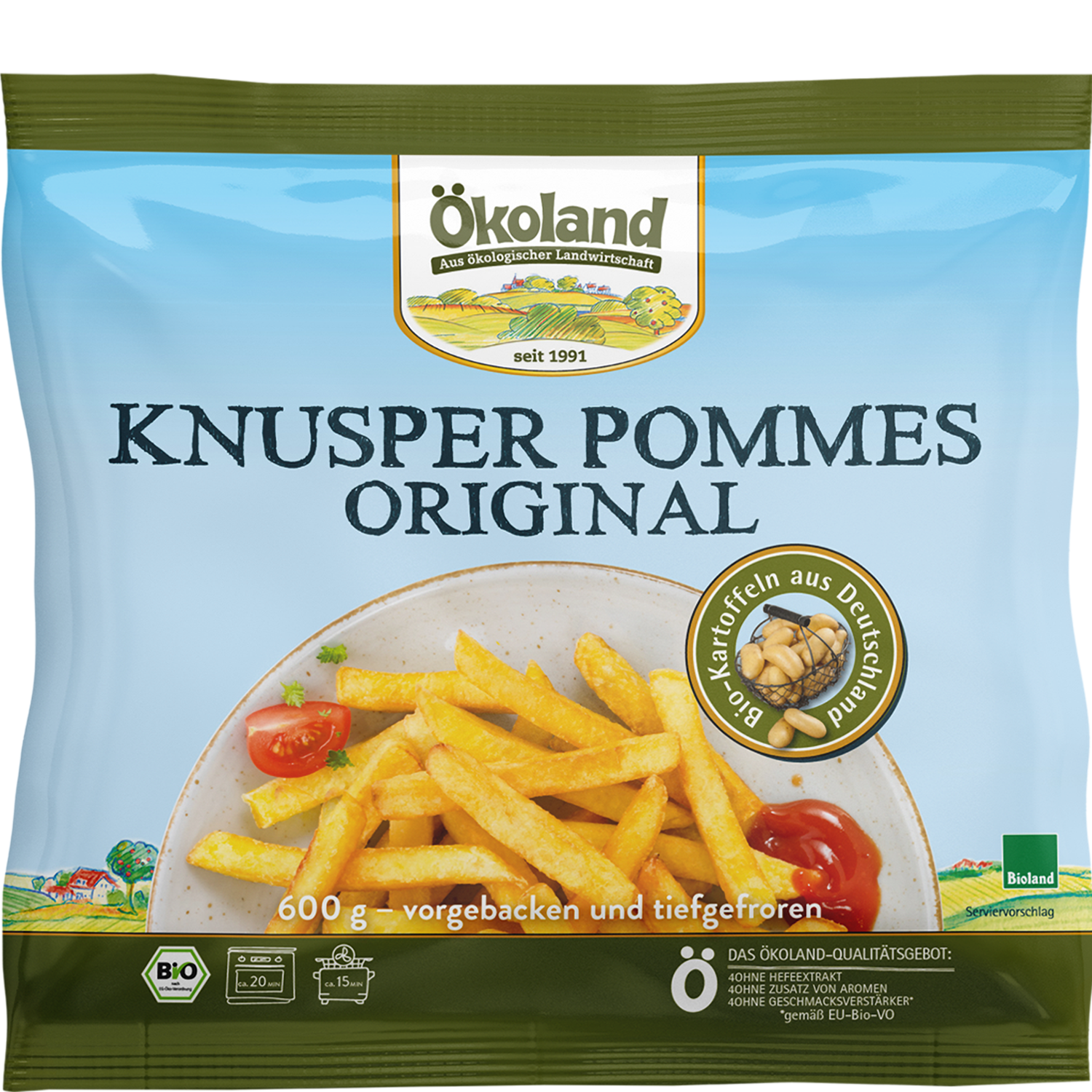 Knusper Pommes Original Glattschnitt