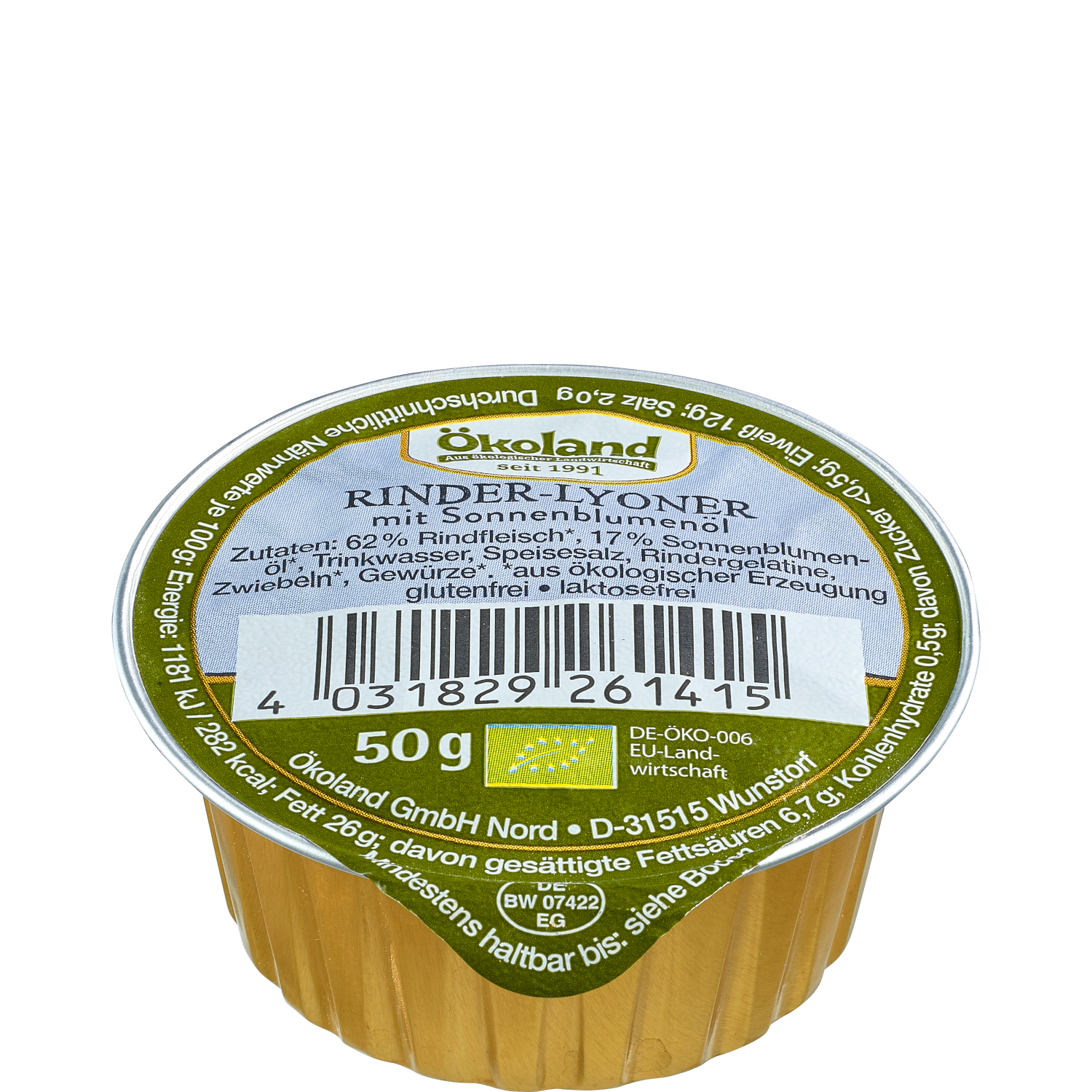 Rinder-Lyoner mit Sonnenblumenöl in Gourmet-Qualität